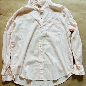 GAP Pink Casual Button Down Shirt